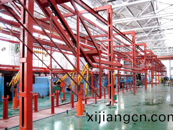 車橋(qiao)裝(zhuang)配線及(ji)物(wu)料輸送線(xian)